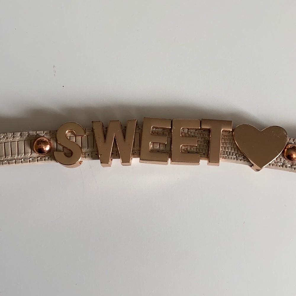 “Sweet” BCBG affirmation Bracelet